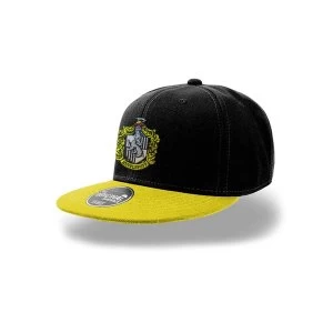 Image of Harry Potter - Hufflepuff Snapback Cap - Black/Yellow