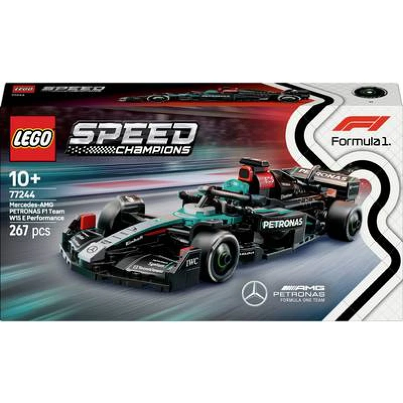 Image of LEGO Speed Champions Mercedes-AMG F1 W15 Race Car Toy 77244 Toys