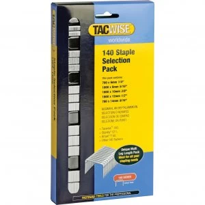 Image of Tacwise 140 Staples Assorted Pack of 4400