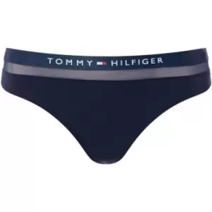 Image of Tommy Hilfiger Sheer Flex Micro Thong - Blue