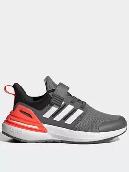 Image of adidas Unisex Kids RapidaSport Elastic Lace - Grey, Size 4