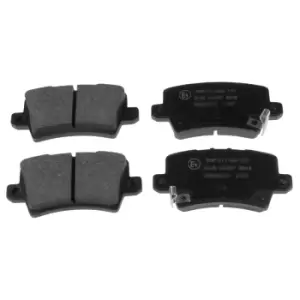 Image of Brake Pad Set 16801 by Febi Bilstein Rear Axle