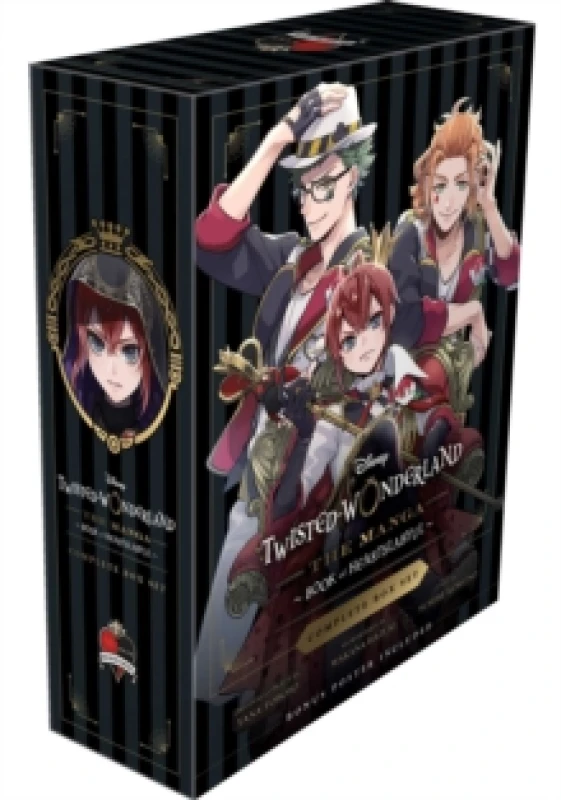 Image of Disney Twisted-Wonderland: The Manga Book of Heartslabyul Complete Box Set : Includes vols. 1-4 with premium Paperback / softback