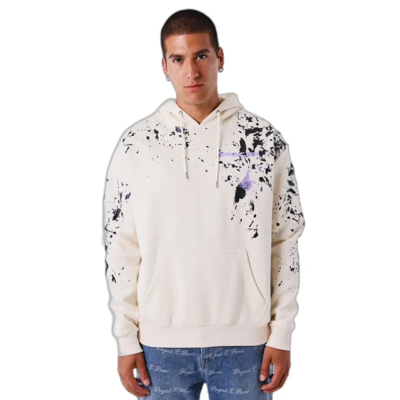 Image of Project X Paris Hooded sweatshirt Project X Paris Artful Blanc Male L