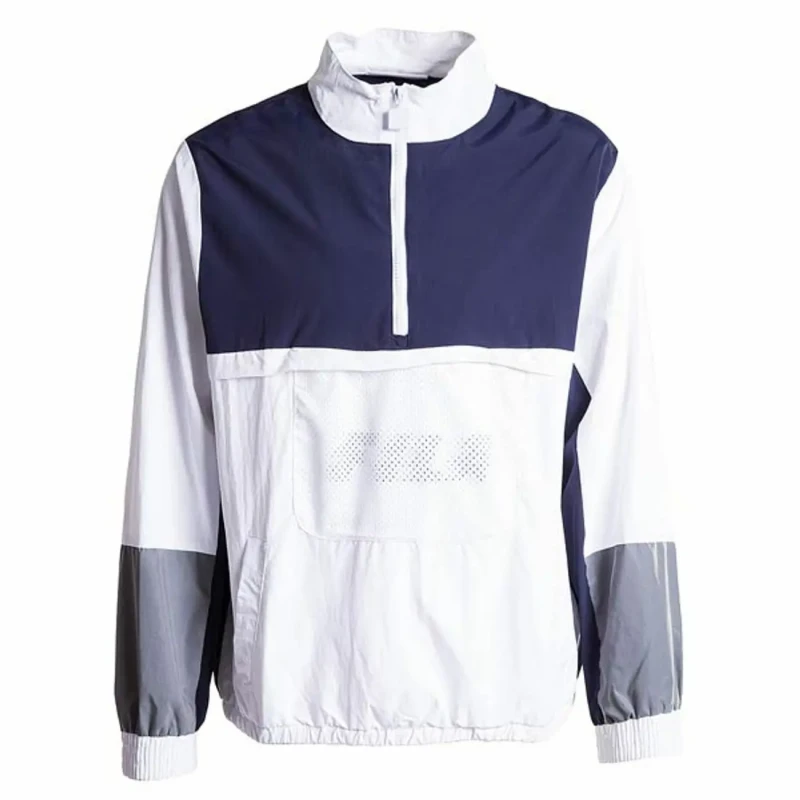 Image of Fila Jacket Fila tyler 1/4 zipped Bleu Unisex XL