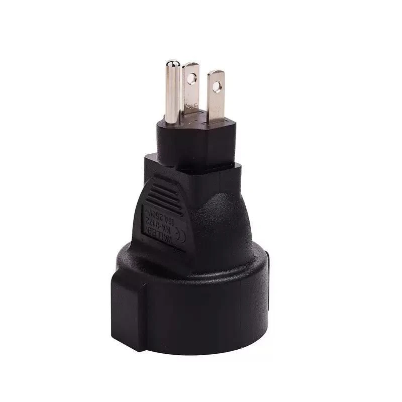 Image of Microconnect PETRAVEL3 power plug adapter Type B Type F Black