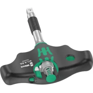 Image of Wera 411 RA 1/4" Square Drive Ratchet T Handle 1/4"