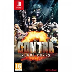 Image of Contra Rogue Corps Nintendo Switch Game
