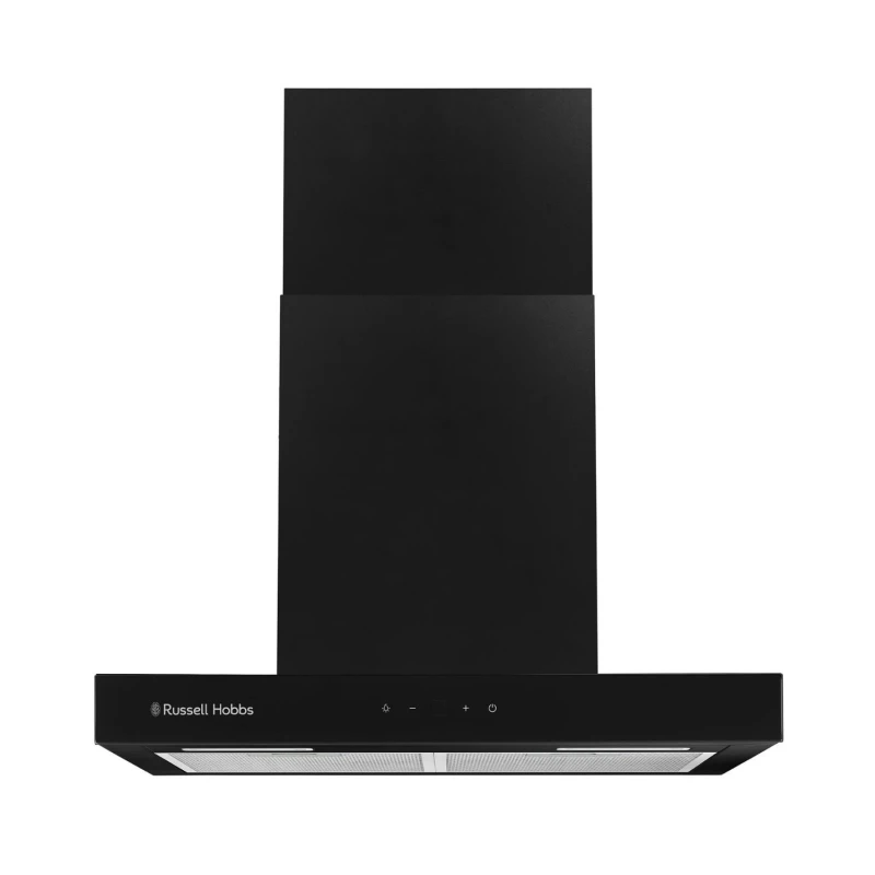 Image of Russell Hobbs 60cm T-Shaped Cooker Hood - Black RHGCH603B Black