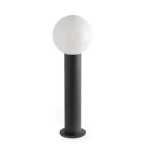 Image of Moon Bollards Outdoor Ground Light Grey, E27, IP44