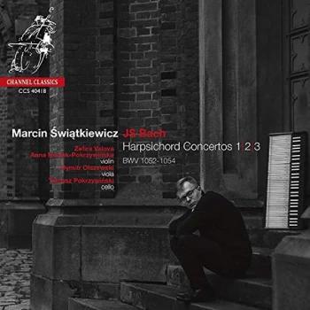 Image of Marcin wiatkiewicz - JS Bach: Harpsichord Concertos 1, 2, 3 CD