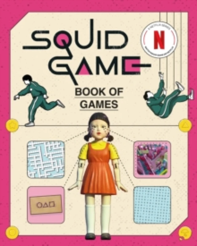 Image of The Squid Game Book of Games : The Official Netflix Puzzle Book Paperback / softback