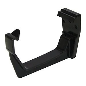 Image of FloPlast RKS1B Square Line Gutter Fascia Bracket - Black