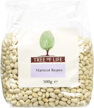 Image of Tree of Life Haricot Beans - 500g x 6
