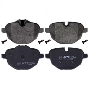 Image of Brake Pad Set 116029 by Febi Bilstein Rear Axle