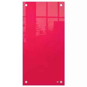 Image of Panel Home Glass 300X600Mm Red