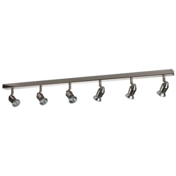 Image of Linea Verdace Lighting - Linea Verdace Bomba 6 Light Spotlight Bar Aluminum