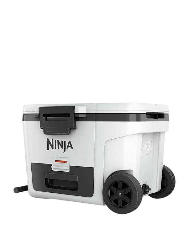 Image of Ninja Frostvault 45Qt/42L Wheeled Cooler With Dry Zone, Cloud White Fb245Ukwh / Fb245Euwh Cloud White WK6E4 Unisex