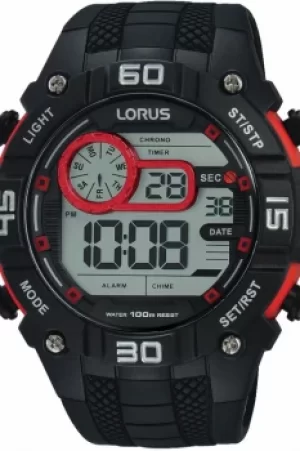 Image of Mens Lorus Digital Alarm Chronograph Watch R2355LX9
