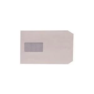 Image of Q-Connect C5 Envelopes Window Pocket Peel and Seal 100gsm White Pack
