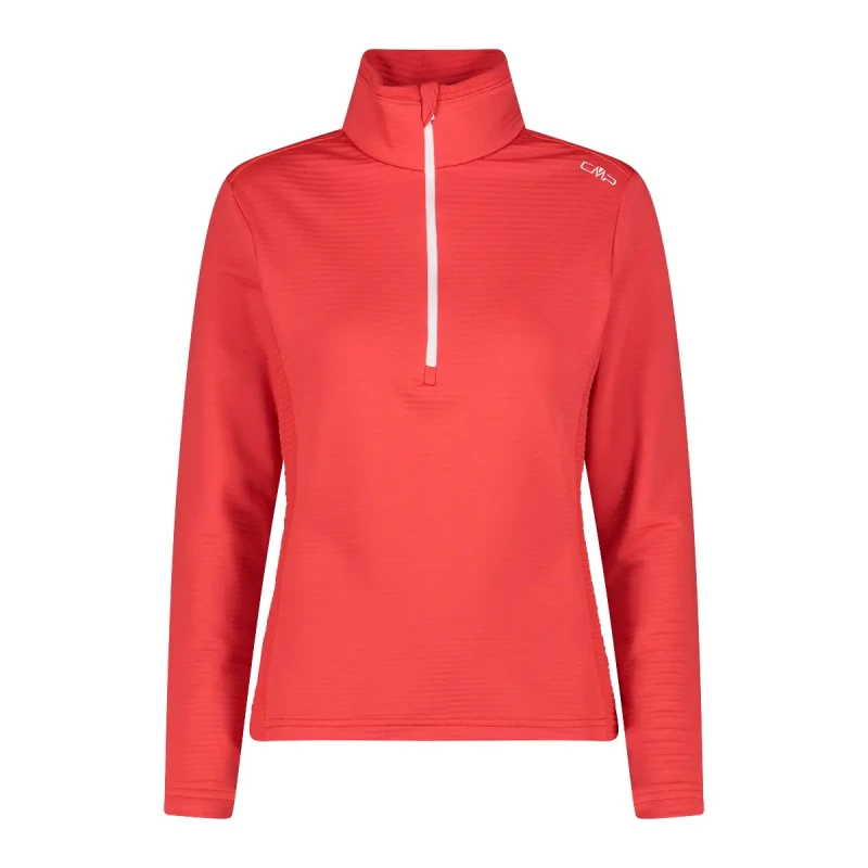 Image of CMP Womens half zip fleece CMP Rouge Female XS