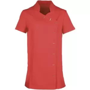 Image of Premier Womens/Ladies *Orchid* Tunic / Health Beauty & Spa / Workwear (10) (Strawberry Red) - Strawberry Red