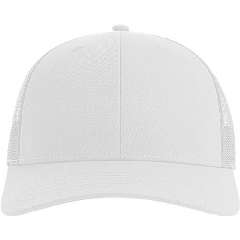 Image of Atlantis Atlantis Men Bryce 5 Panel Trucker Cap in White White One Size Male 5063107599209