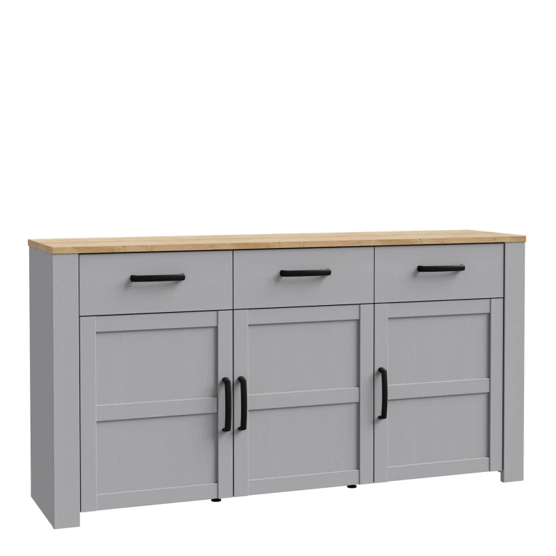 Image of Furniture To Go Bohol Sideboard in Light Grey Light Grey Unisex