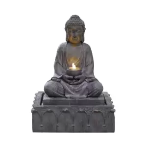 Image of Stylish Fountain Serenity Water Feature with LEDs