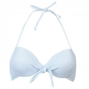 Image of SoulCal Tie Bikini Top Ladies - Stripes
