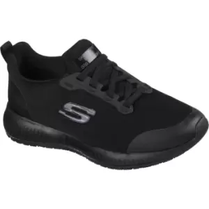 Image of Skechers Work Ladies Squad Safety Shoe Black Size 2