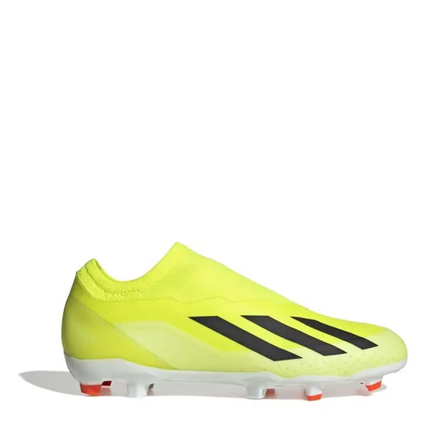 Image of adidas X Crazyfast League Laceless Firm Ground Football Boots - Yellow 7