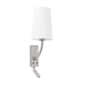 Image of Rem Reading Light Wall Light Nickel, E27