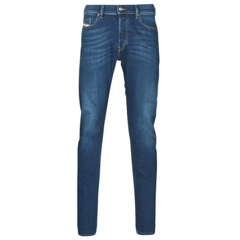 Image of Diesel D-LUSTER mens Skinny Jeans in Blue