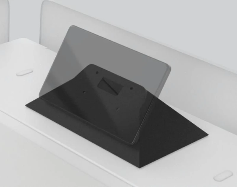 Image of Heckler Design H918-BK desktop sit-stand workplace accessory