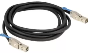 Image of Lenovo 00YL847 Serial Attached SCSI (SAS) cable 0.5 m 12 Gbit/s Black
