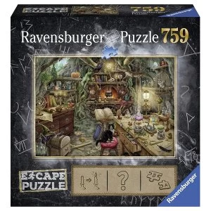 Image of Ravensburger Escape Puzzle - Witch's Kitchen 759 Piece Mystery Jigsaw Puzzle