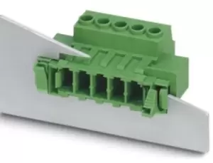 Image of Phoenix Contact Dfk-Pc 5/ 4-St-7,62 Terminal Block, Pluggable, 4Pos, 8Awg