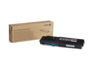 Image of Xerox 106R02744 Cyan Laser Toner Ink Cartridge