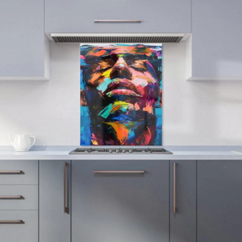 Image of Warren Reed Designer Radiant Reflection Kitchen Splashback