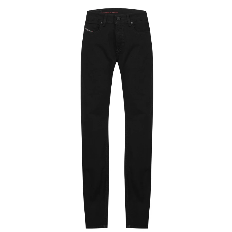 Image of Diesel Sleenker Skinny Jeans - Black 30 R