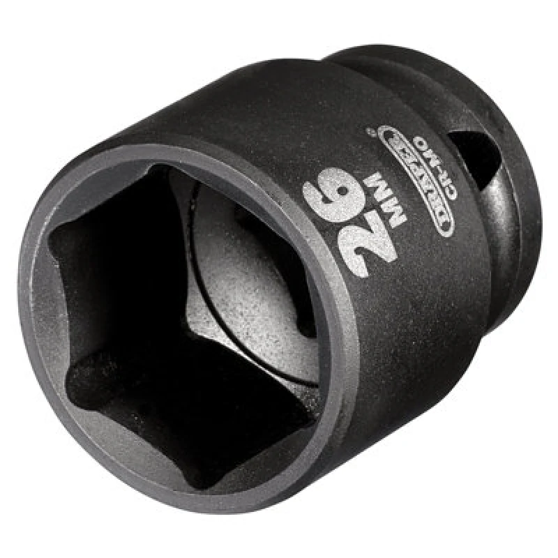 Image of Draper Draper Hi-Torq Impact Socket, 1/2" Sq. Dr., 26mm 20188