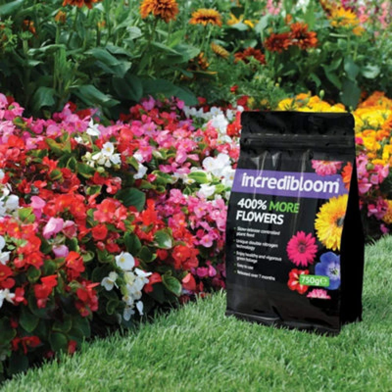 Image of Thompson & Morgan Flowering Plant Fertiliser - Incredibloom 750G X 2