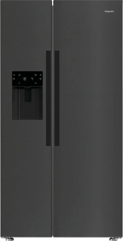 Image of Hotpoint 571 Litre Side By Side American Fridge Freezer - Inox HPG26574WXBR5UK Inox