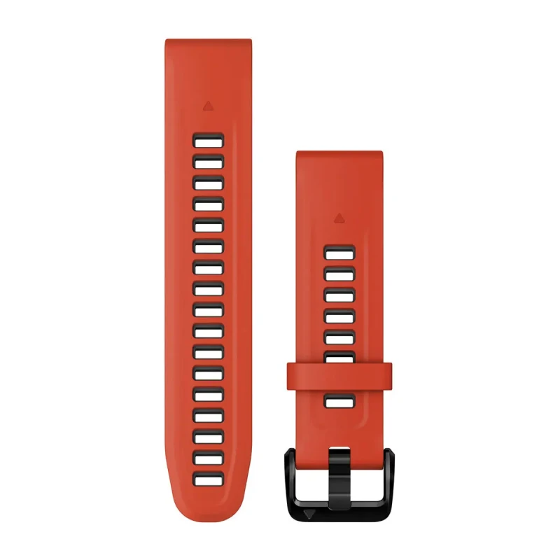 Image of Garmin 010-13279-04 QuickFitA 20 Strap Only Flame Red and Watch