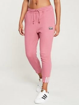 Image of adidas Originals R.Y.V. Pant - Pink, Maroon, Size 14, Women