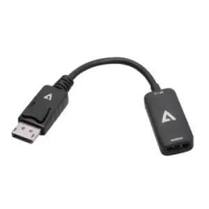 Image of V7 V7DPHDMIACTV DisplayPort HDMI Black