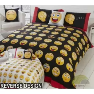 Image of Emoji Bedding Icons Duvet Cover Set - Double