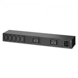 Image of APC AP6120A power distribution unit (PDU) 0U/1U Black 7 AC outlet(s)