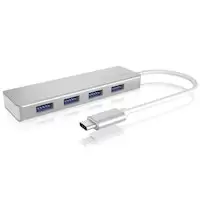 Image of IcyBox 4-port hub with USB Type-C Interface